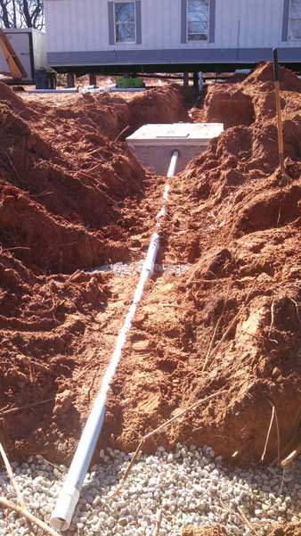 lateral line septic system